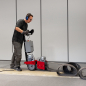 Preview: ROLL-STRIPPER RO-5 beim entfernen von Nadelvlies