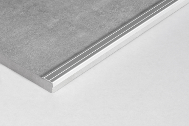 Winkelprofil 10x24,5mm, Alu silber matt selbstklebend, 270cm