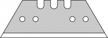 Trapezklingen - Made in Sheffield England - Pack á  100 Stück