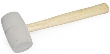 Rubber hammer white 500g