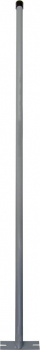 Steel rod for brooms and spiked blades