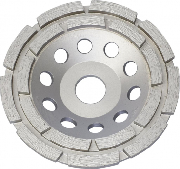 Diamond disc 125mm two-rowed