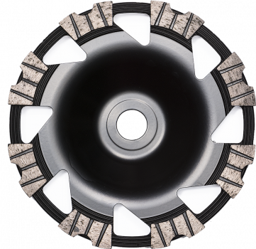 Diamond disc 180mm "forged" with 8 special segments