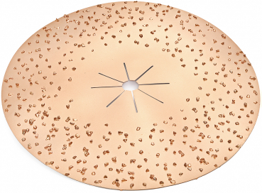 Tungsten carbide disc Ø 400mm grid 36