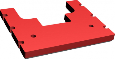 Additional weight for ROLL-STRIPPER  RO-3 including damping pad+ screw set