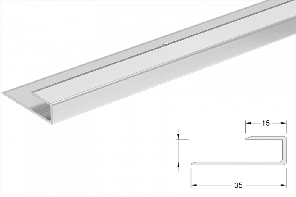 Parkett U-Profil 8,2mm