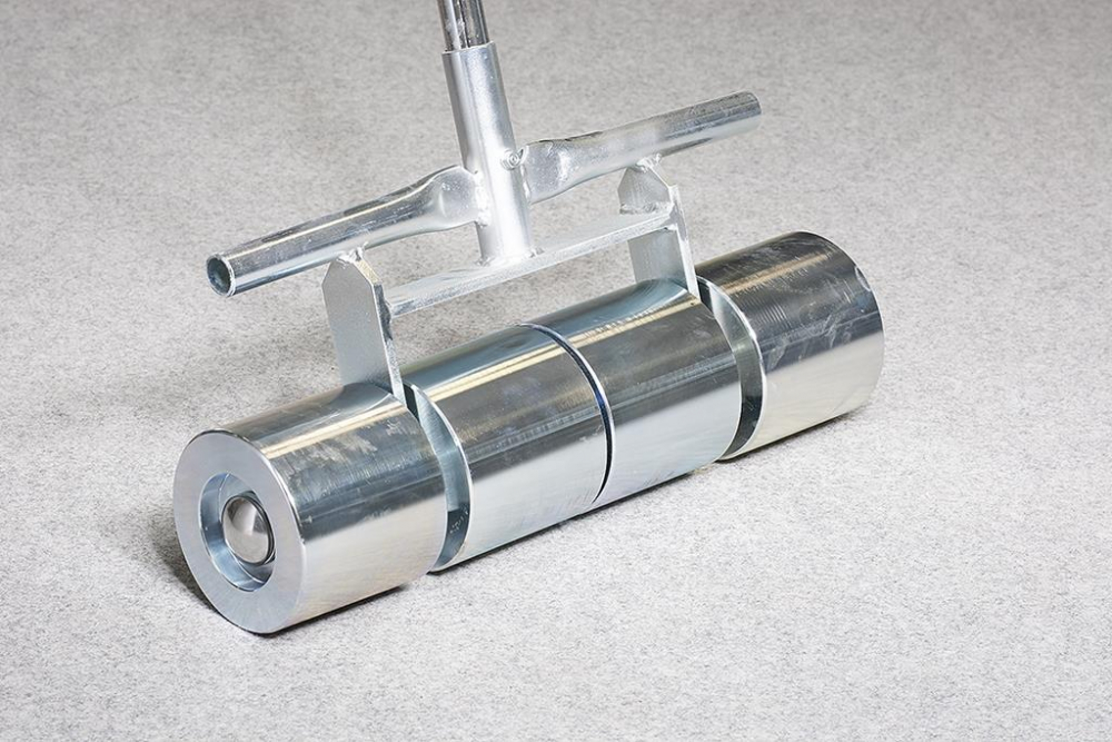 Linowalze, verzinkt 4-teilig, 50 kg 500mm breit