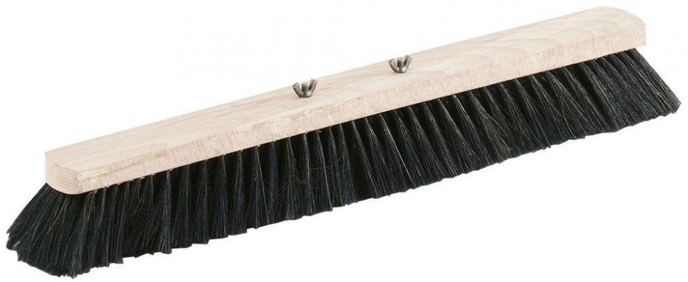 Broom with horse hair 60cm