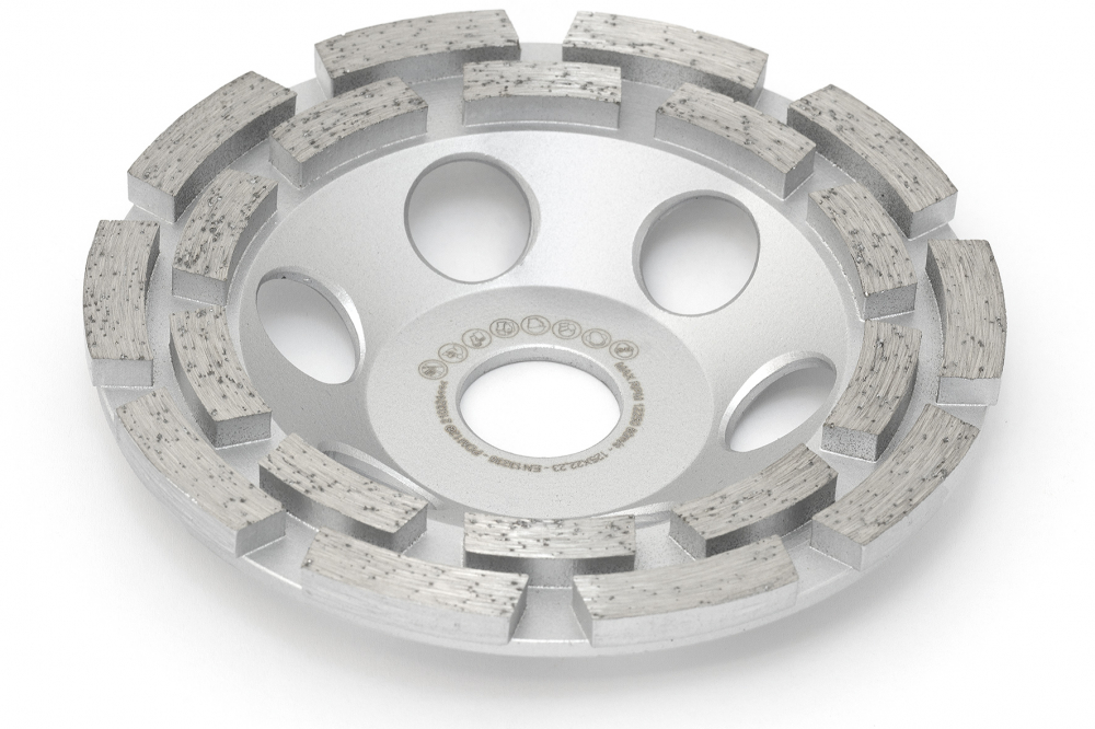 Diamond disc 125mm two-rowed