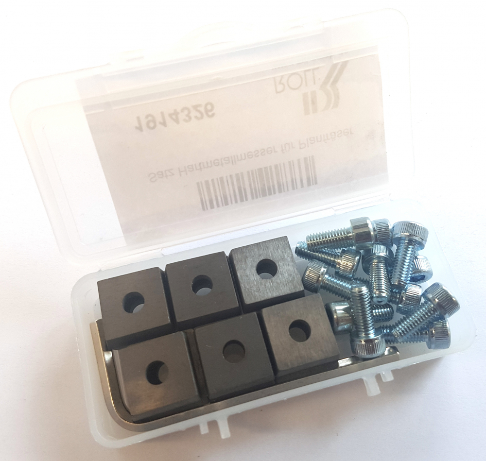 Set spare cutters for ROLL Planfräser