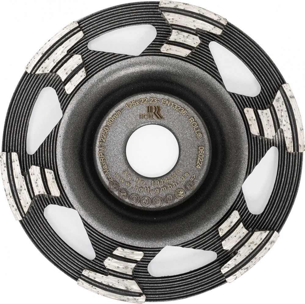 Diamantscheibe 125mm "geschmiedet"