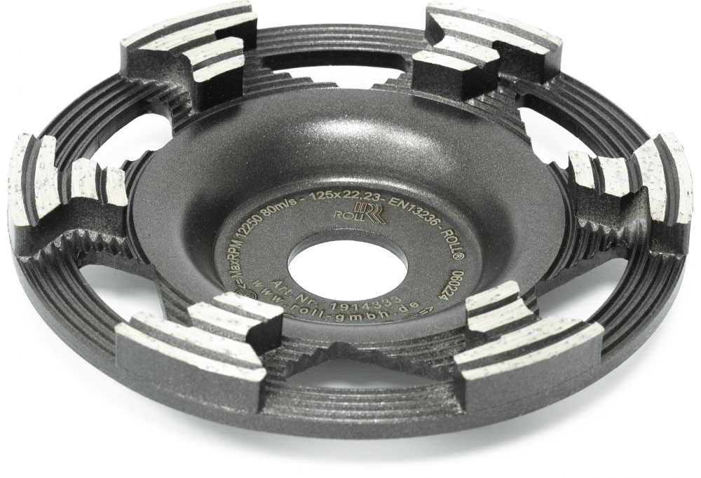 Diamantscheibe 125mm "geschmiedet"