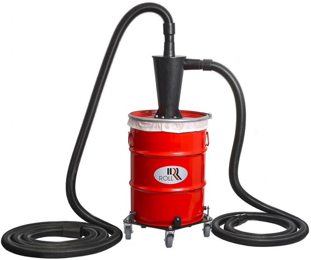 ROLL Vorabscheider - antistatic inkl. Stahlbehälter 45l und Zubehör