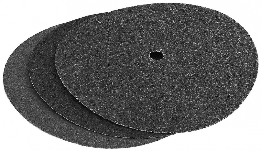 Sanding disc with Velcro 178mm, grit 120, pack of 50 units. With center hole.