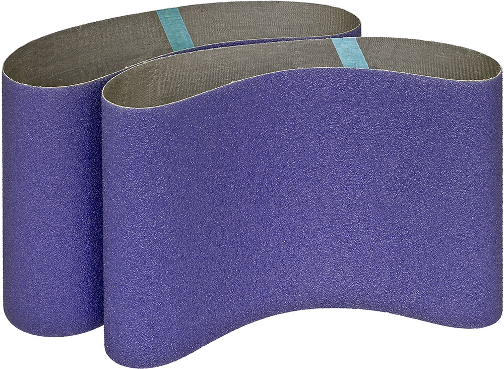 Ceramic sanding belt