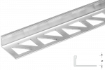 Winkelabschlussprofil Alu natur 6mm, 270cm